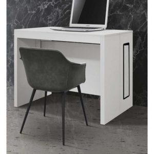 Tavolo Consolle Allungabile Grigio Cemento = 295cm