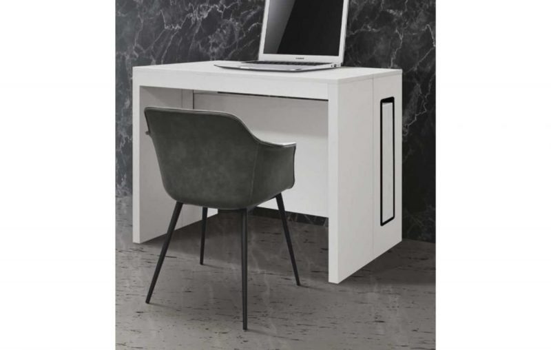 Tavolo Consolle Allungabile Grigio Cemento = 295cm