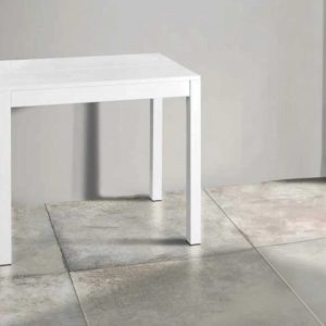 Tavolo Consolle allungabile 300cm Rovere e Bianco Frassino
