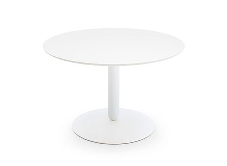 Tavolo rotondo BALANCE  bianco opaco