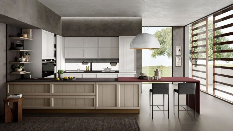 cucina-SAONA-canapa-bianco-04 Cucina Moderna SAONA - Evo Cucine