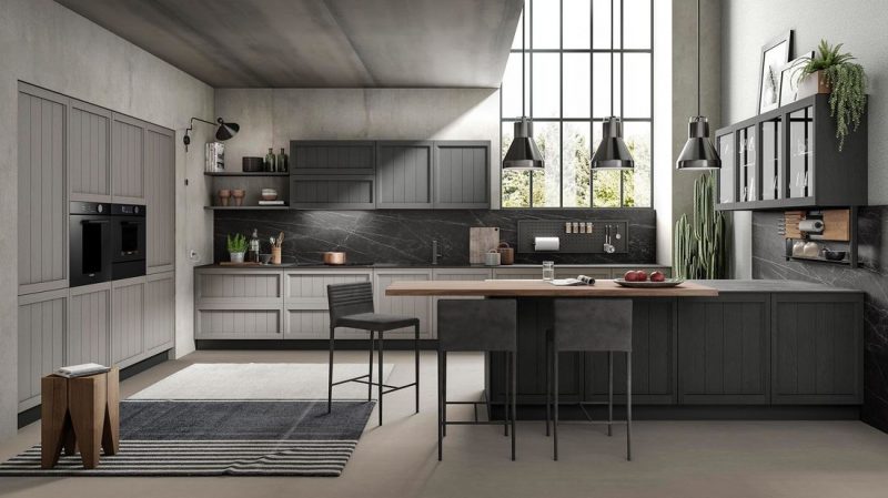 cucina-SAONA-grigio-ardesia-03 Cucina Moderna SAONA - Evo Cucine