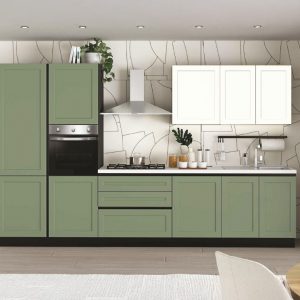 Cucina moderna DORA con gola 363 cm