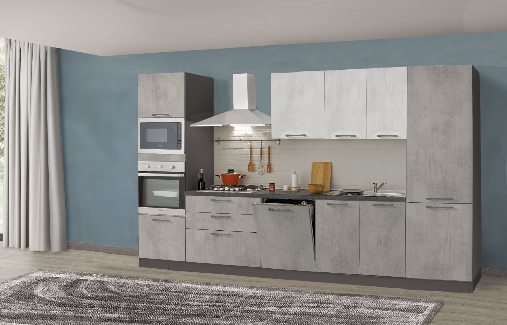 Cucina moderna NEW KIRA 360 cm