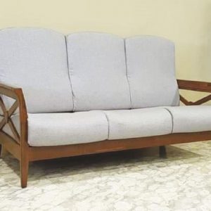 Divano Classico in Legno Mod. SAINT TROPEZ - 3 Posti