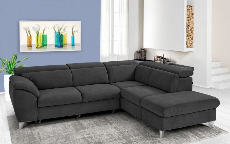 divano-marika_black Divano MARIKA con letto e pouf contenitore. Varie colorazioni