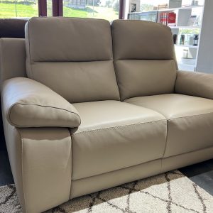 Divano 2 posti DYBALA in vera pelle - Franco Ferri - OFFERTA