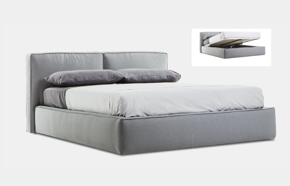 Letto Matrimoniale Imbottito ADELE