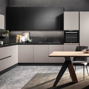 evo-cucina-eos-glass-visone-opaco-glass-nero-opaco Cucina Moderna EOS - Evo Cucine