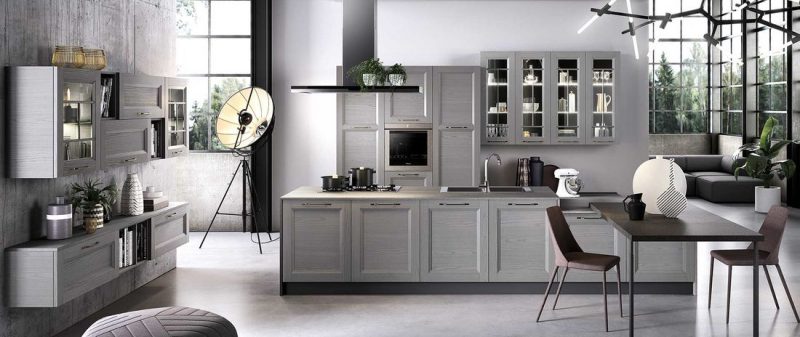evo-cucina-gea-grigio-fumo Cucina Moderna GEA - Evo Cucine