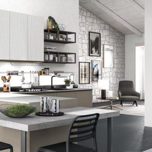 evo-cucina-maia-argento-fango-opaco_02 Cucina Moderna MAIA - Evo Cucine