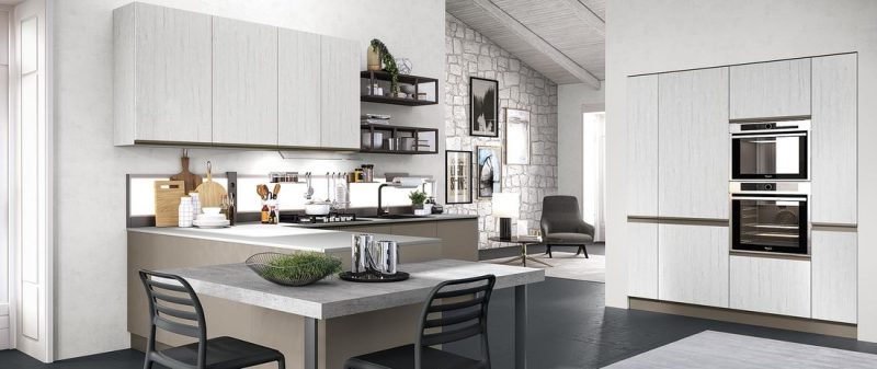 evo-cucina-maia-argento-fango-opaco_02 Cucina Moderna MAIA - Evo Cucine