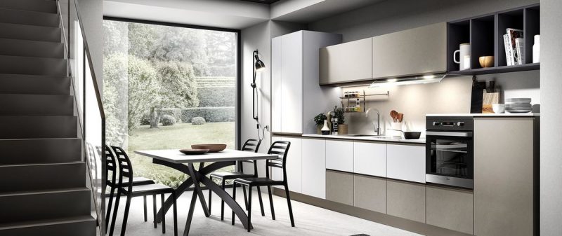 evo-cucina-maia-cemento-bianco-cemento-fango Cucina Moderna MAIA - Evo Cucine