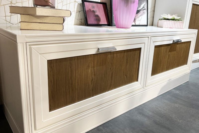 Parete attrezzata in legno - OFFERTA