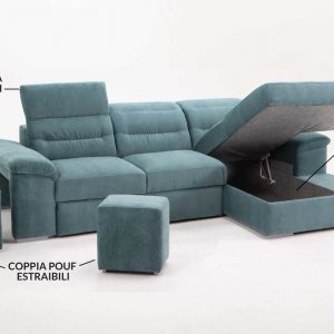 filippo_2 Divano Moderno Carla angolare con letto e pouff estraibili