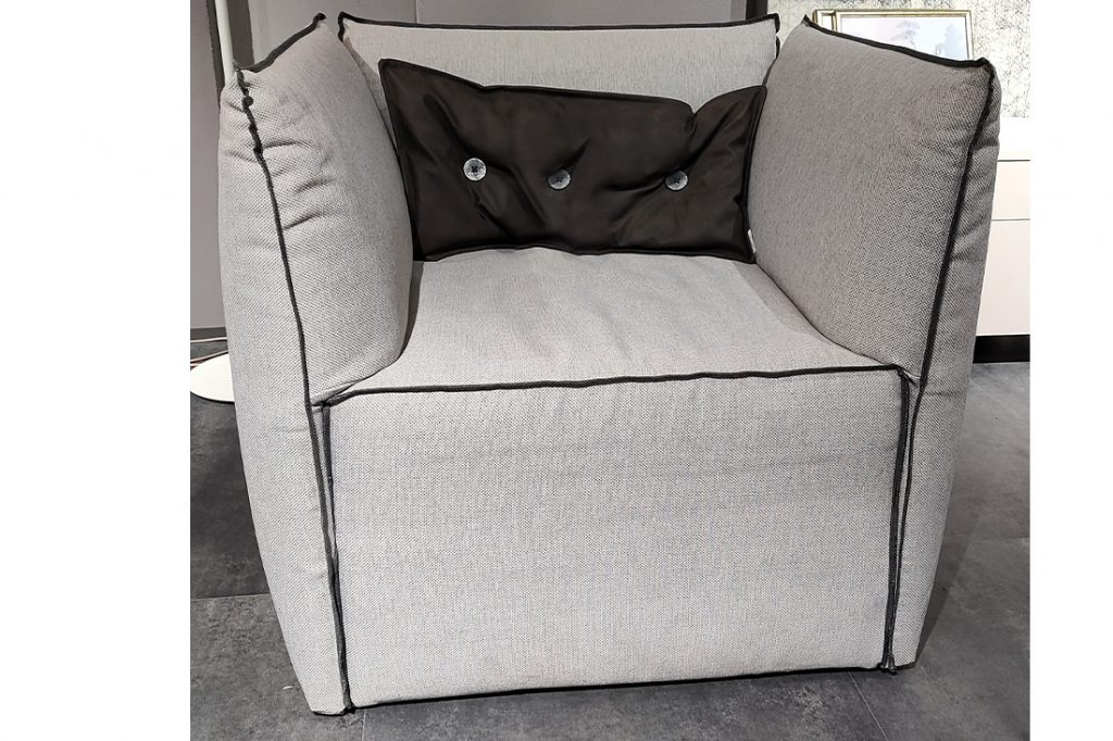 flower_dotolo_mobili Poltrona FLOWER in tessuto - Tomasella - OFFERTA