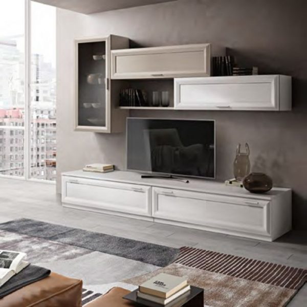 Parete soggiorno contemporanea