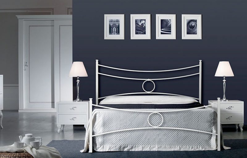Letto in ferro Conca Matrimoniale