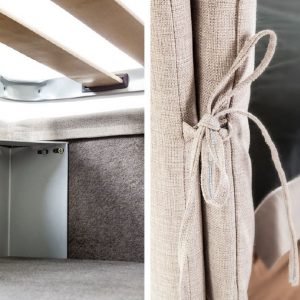 Letto Matrimoniale Imbottito GRAZIA