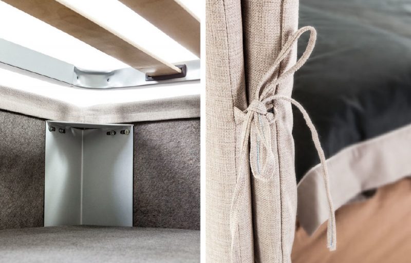 Letto Matrimoniale Imbottito GRAZIA