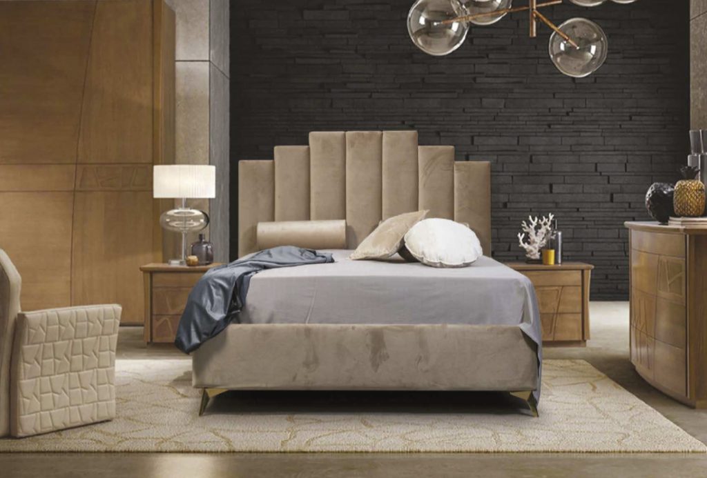 Letto matrimoniale TORRE con contenitore