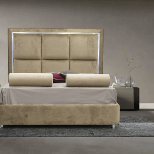 Letto matrimoniale con contenitore