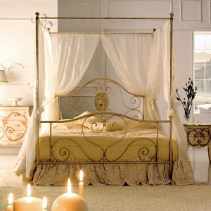 Letto matrimoniale in ferro Lory