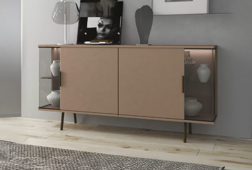 madia_bassa_moderna_facile_dotolo_mobili Madia bassa con ante a vetro Mod. Facile