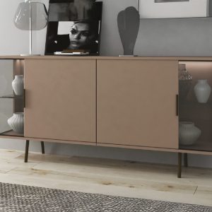 madia_bassa_moderna_facile_dotolo_mobili Madia bassa con ante a vetro Mod. Facile