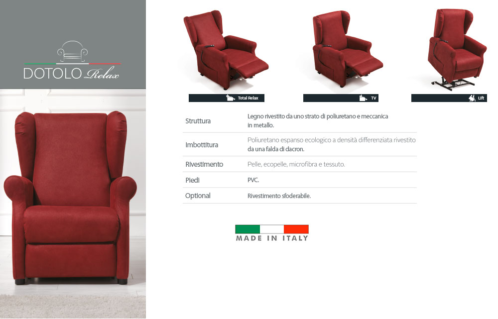 Poltrona Relax Marialuisa
