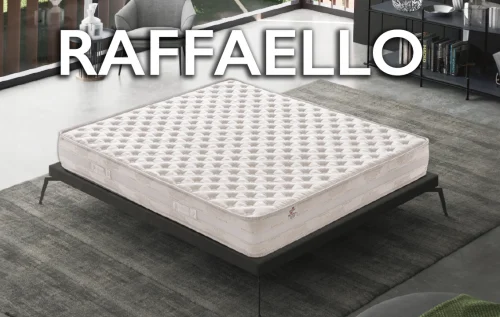 Materasso Raffaello a molle con lana merinos e rigidità firm Dotolo Mobili