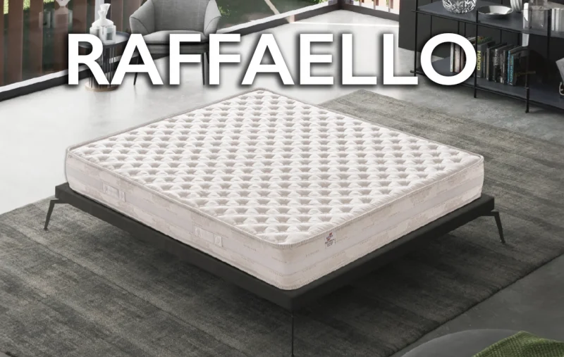materasso-raffaello-molle-lana-merinos-dotolo-mobili Materasso Raffaello a molle con lana merinos e rigidità firm Dotolo Mobili