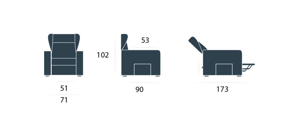 misure-carina-1 Poltrona Relax Carina Lift 1 Motore