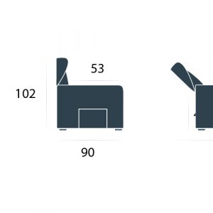 misure-carina-1 Poltrona Relax Carina Lift 1 Motore