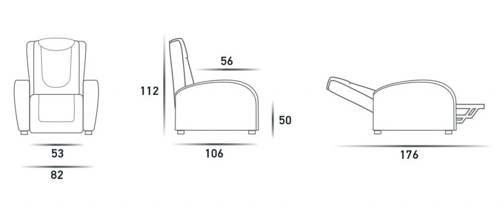 Poltrona Relax Dubai  Shiatsu