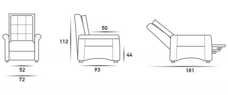 Poltrona Relax Viola Shiatsu
