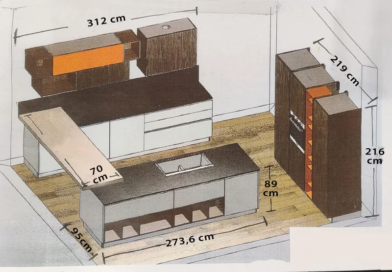 Cucina  moderna - OFFERTA STOSA CUCINE