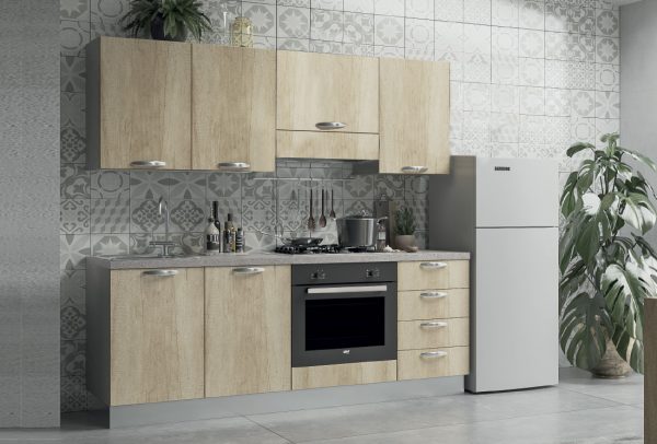 Cucina IDA  195 cm completa di elettrodomestici