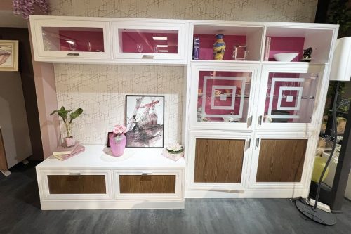 Parete attrezzata in legno - OFFERTA