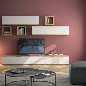 Parete soggiorno moderna Mundi