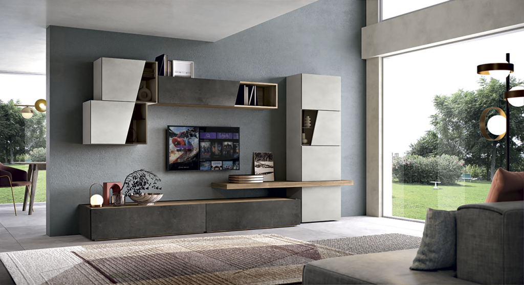 Parete attrezzata 2dayone moderna