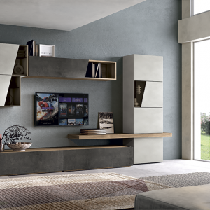 Parete attrezzata 2dayone moderna