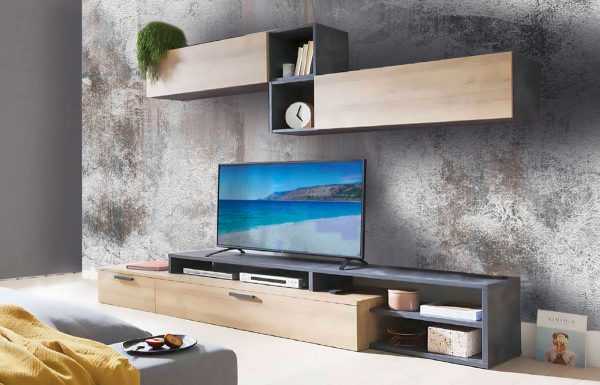 parete_vittoria_soggiorno_moderno_dotolo_ Parete Soggiorno