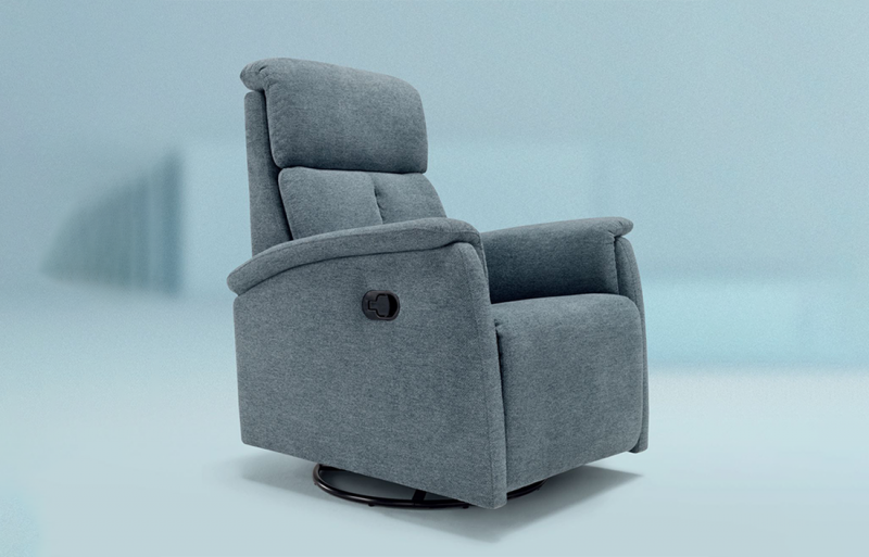 poltrona_relax_william_dotolo_mobili Poltrona Relax WILLIAM manuale con meccanismo a dondolo