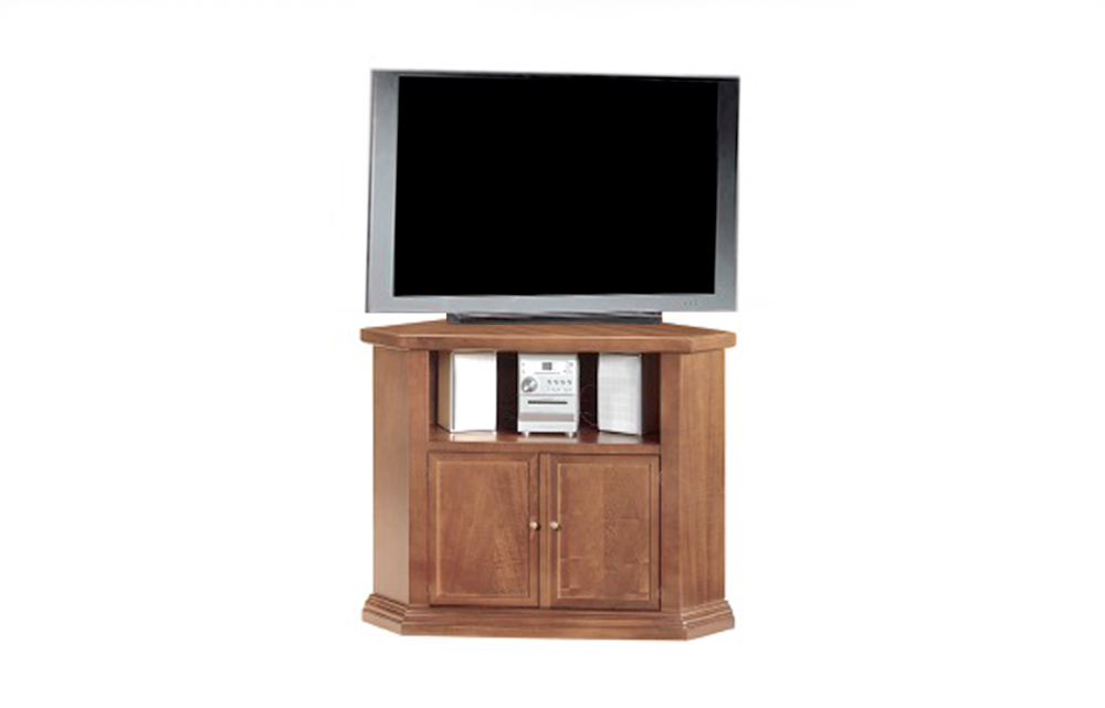 Porta Tv angolare in legno