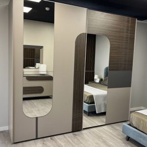 Camera matrimoniale TRENDY GREY  completa - OFFERTA SABER