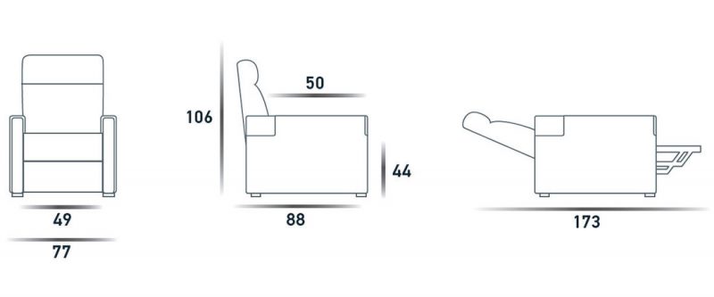 Poltrona Relax ISCHIA