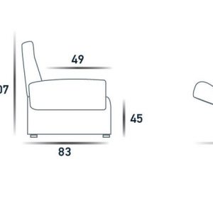 Poltrona Relax OSAKA