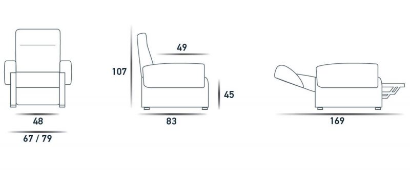 Poltrona Relax OSAKA