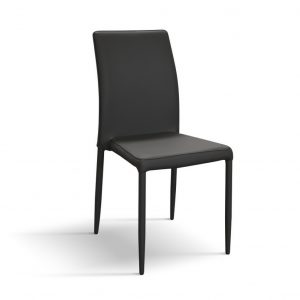 sedia-in-ecopelle-nera-dotolo_mobil_711 Sedia moderna in ecopelle nera